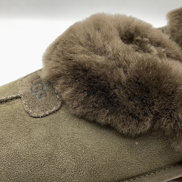 UGG Coquette Eucalyptus Spray Wool Suede Slipper - Picture 5 of 7